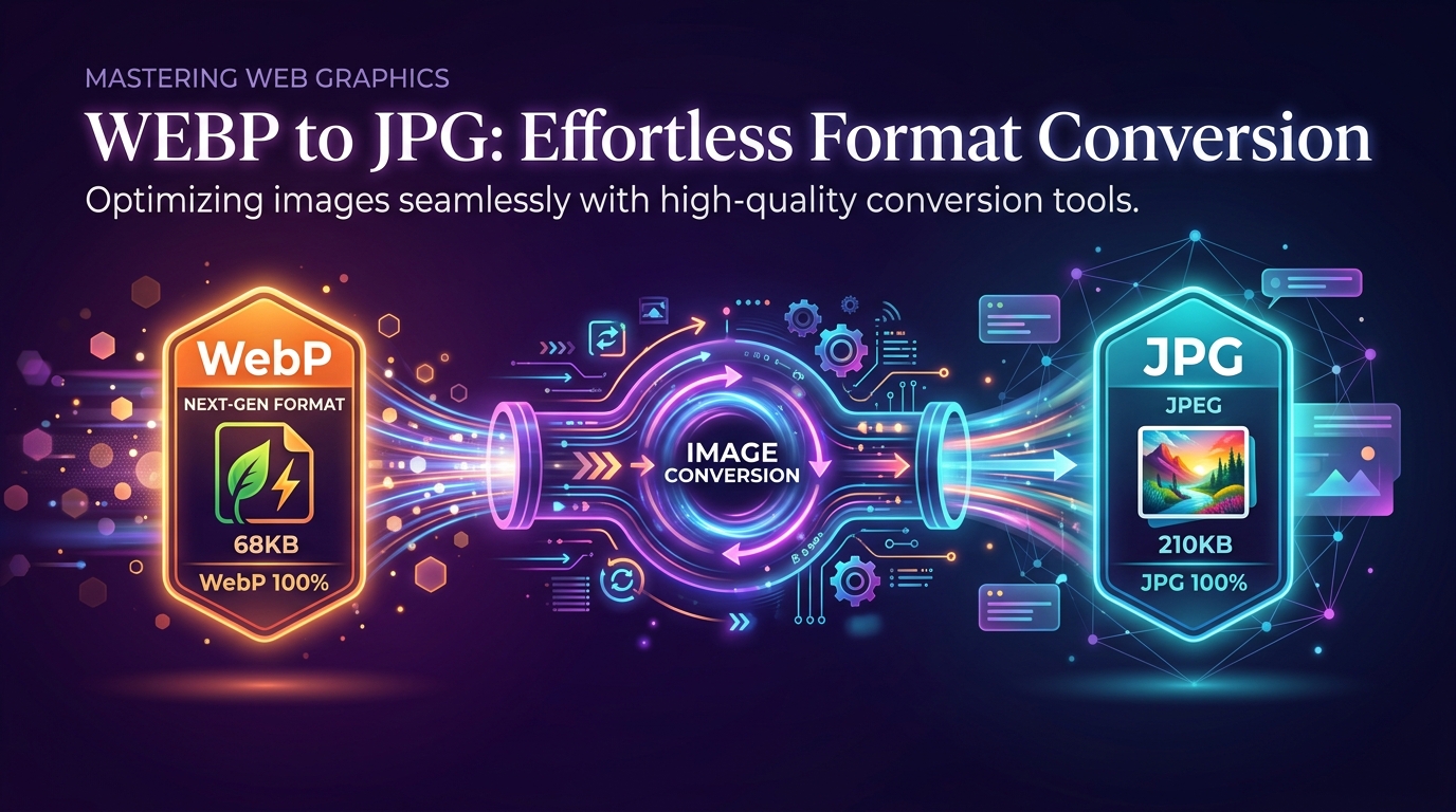 WebP To JPG Converter For High Quality