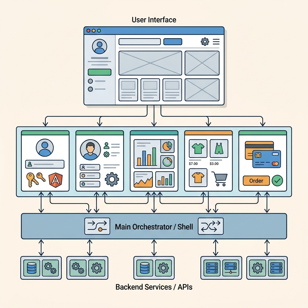 Custom domain routing diagram Custom domain routing diagram