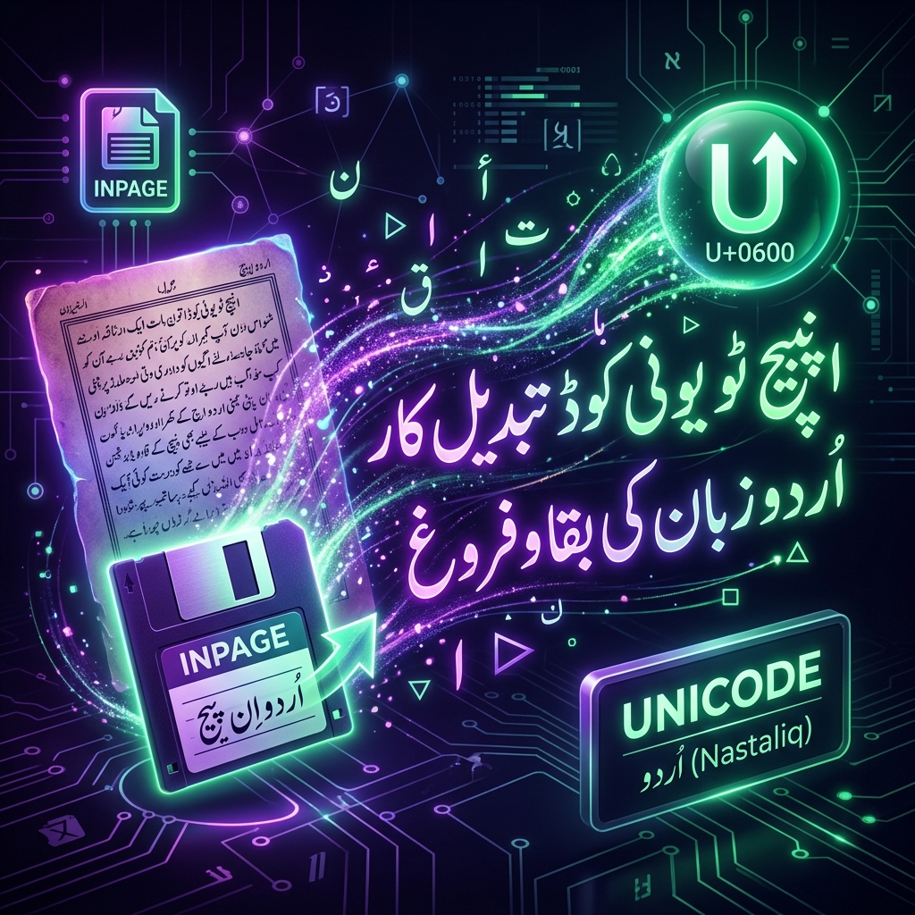 InPage to Unicode Digital Transformation